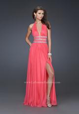 2012 La Femme Prom Dresses 16123.  Available in Black, Coral, Magenta, Turquoise, White